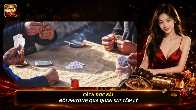 Cách đọc bài đối phương qua quan sát tâm lý