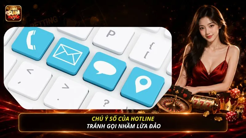 Chú ý số của hotline tránh gọi nhầm lừa đảo