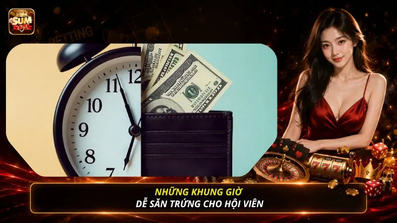 Những khung giờ dễ săn trứng cho hội viên
