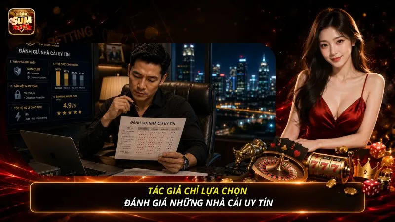Tác giả chỉ lựa chọn đánh giá những nhà cái uy tín