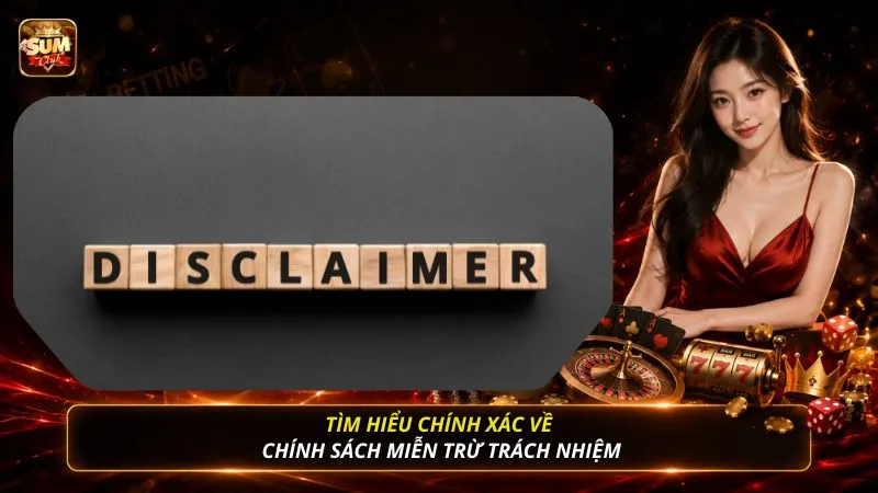 Tìm hiểu chính xác về chính sách miễn trừ trách nhiệm