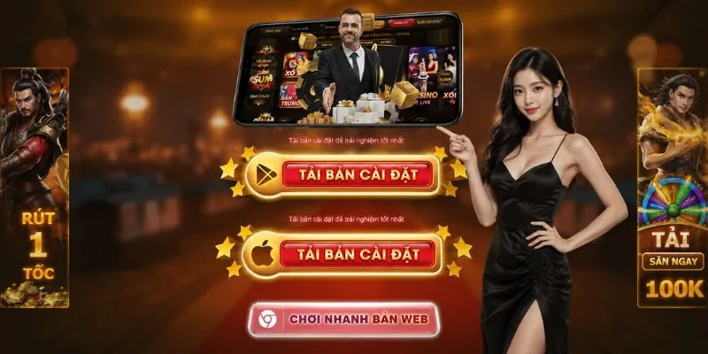 SUMCLUB hỗ trợ tải ứng dụng trên thiết bị di động để trải nghiệm thuận tiện hơn